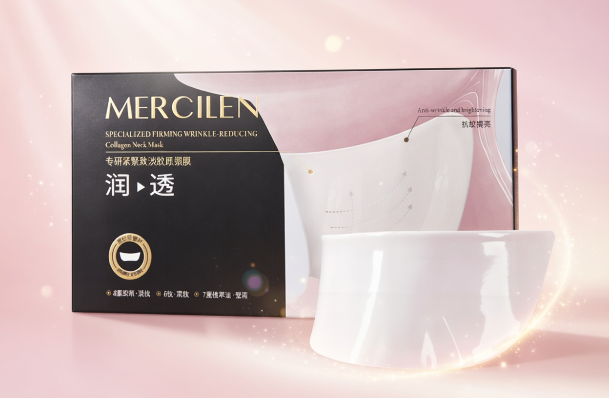 Mercilen Neck Cloth Mask – Hydrating & Firming Anti-Aging Neck Treatment