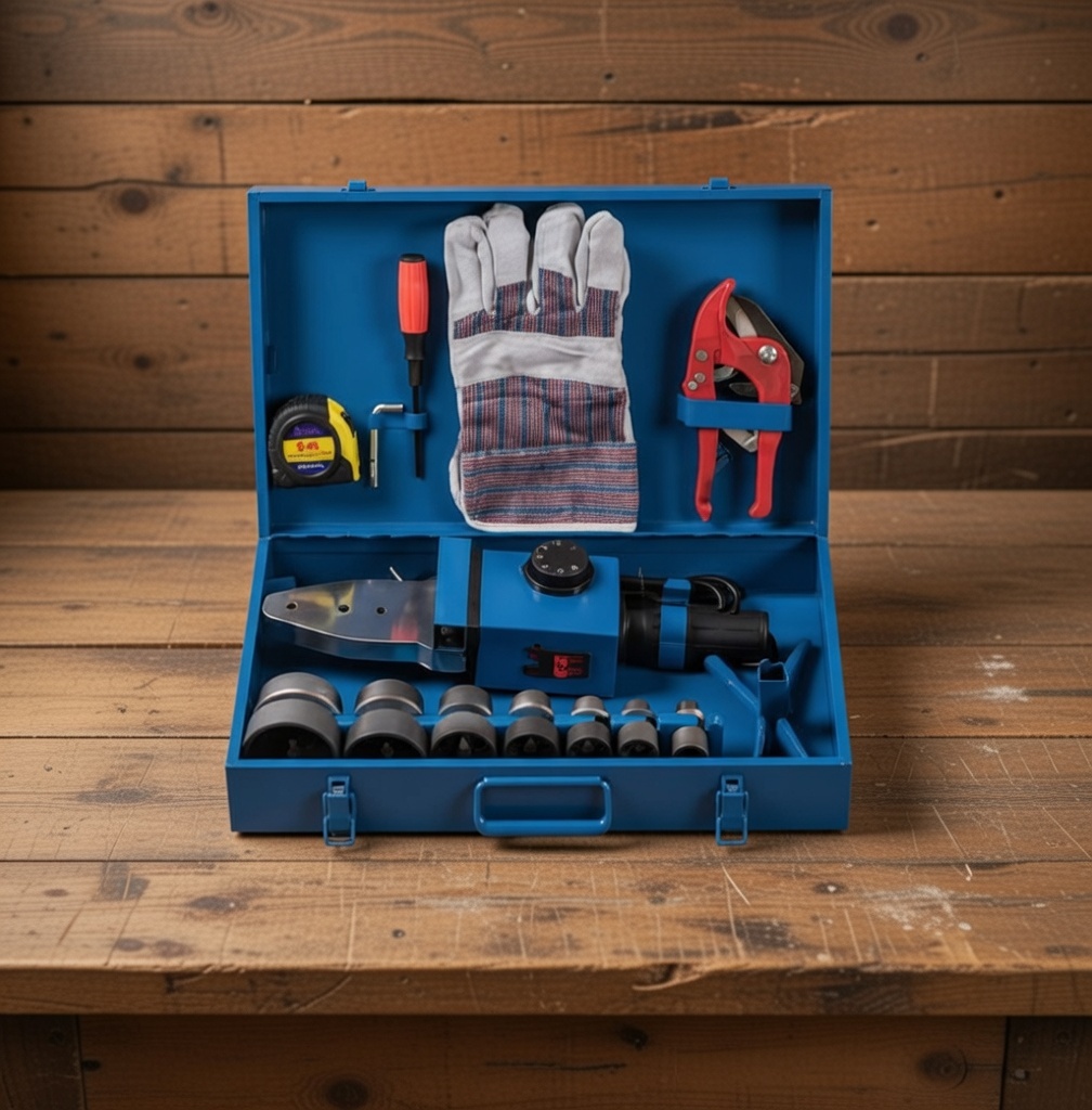 BOXER BX‑351 Polyfusion Welding Machine | 2850W | 16–63mm Pipe Welder | Professional Plastic Pipe Fusion Tool