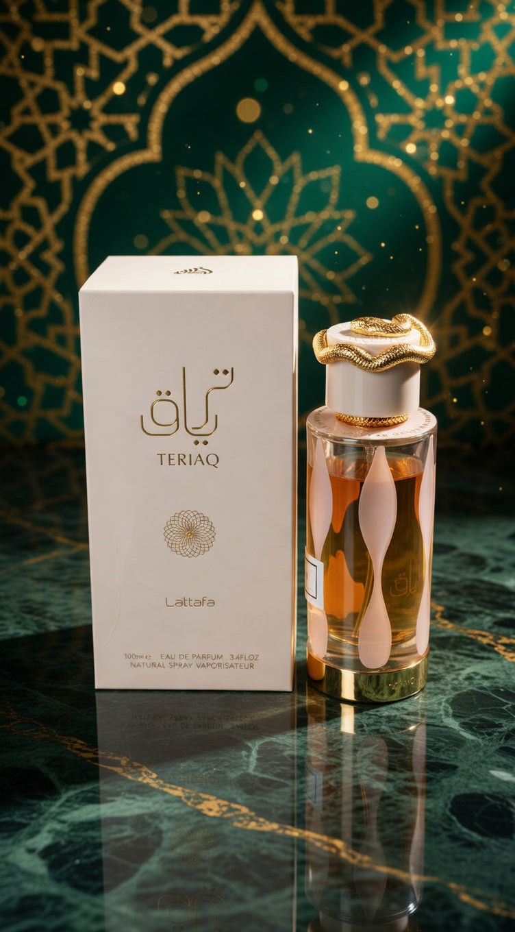Lattafa Teriaq EDP 100ML – Sweet Honey Vanilla Leather Unisex Perfume