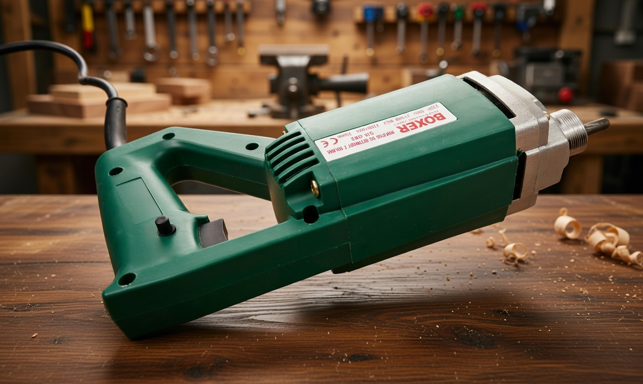 BOXER BX‑171 Concrete Vibrator 2800W – 4500 RPM | Professional Electric Compactor for Construction