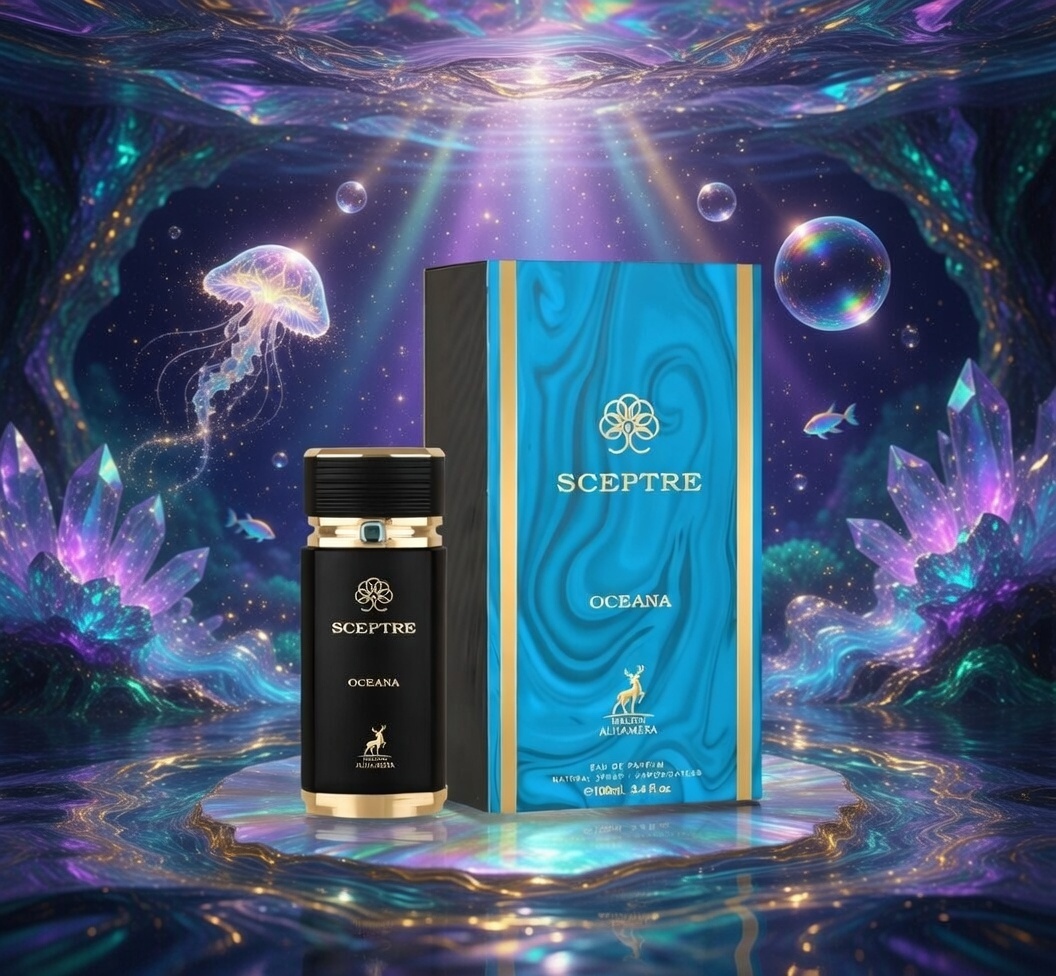 Sceptre Oceana by Alhambra – Luxury Aquatic Eau de Parfum for Men & Women | 100ml