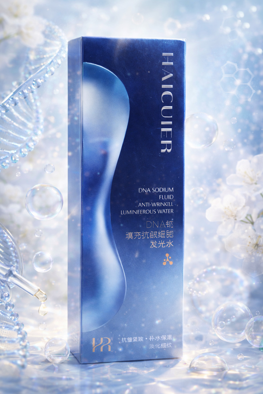 HAICUIER DNA Sodium Fluid Anti-Wrinkle Cell Luminiferous Water – Advanced Hydrating & Firming Serum