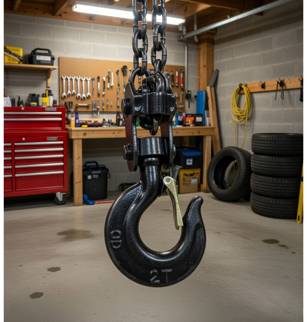 High‑Quality ONEX German Style 1TX 3M Manual Chain Hoist | 1 Ton Capacity | Heavy‑Duty Lifting Tool