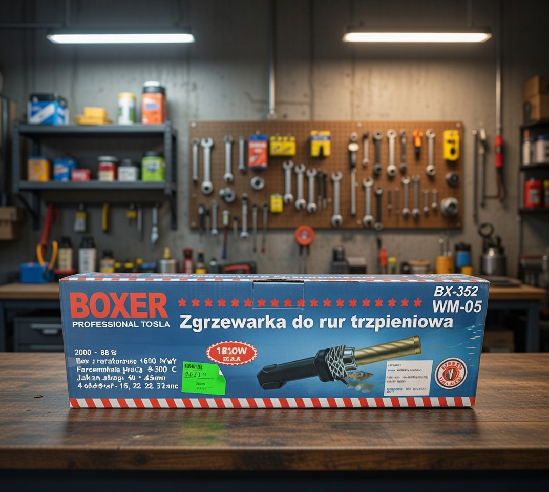BOXER BX‑352 WM‑05 Socket Welding Machine | 1850W | 16–32 mm Pipe Welder | Adjustable 0–300°C