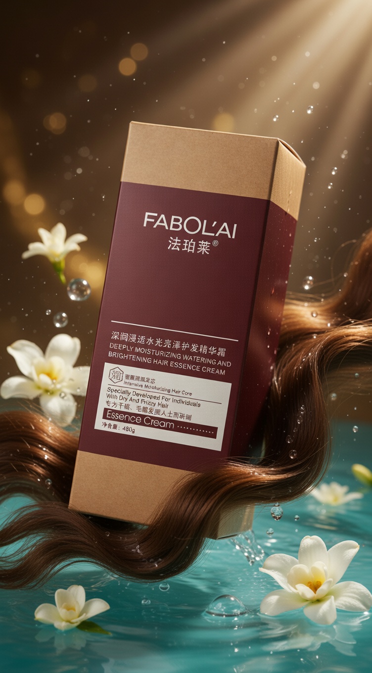 FABOL’AI Deep Moisturizing Hair Essence Cream 480g – Anti‑Frizz, Shine Boost, Intensive Repair