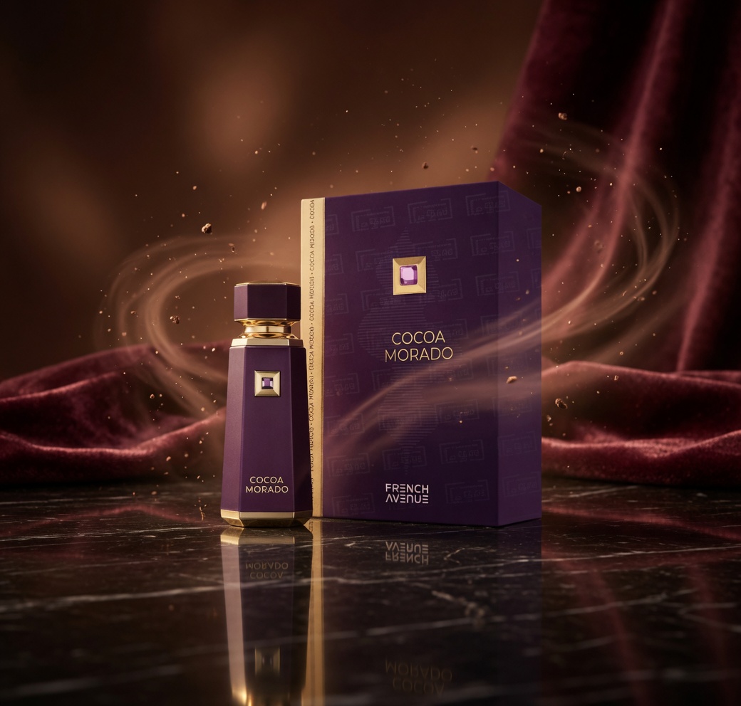 French Avenue Cocoa Morado Arab Perfumes EDP 100ml – A Spiced Gourmand Oud Indulgence