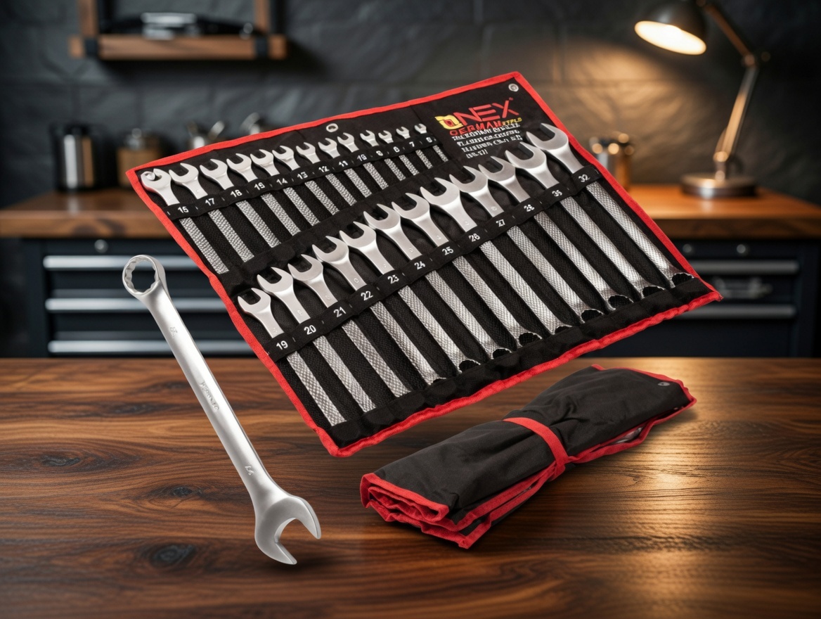 ONEX OX‑252 Combination Wrench Set 6–32mm – 27‑Piece Professional Tool Kit | Germany Style