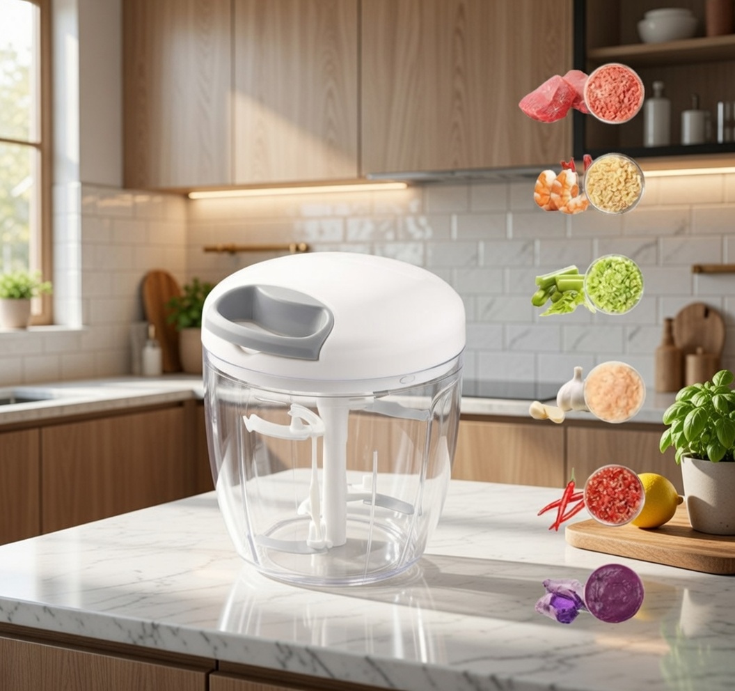 Manual Vegetable Cutter – INBODI | Hand‑Pull Food Chopper