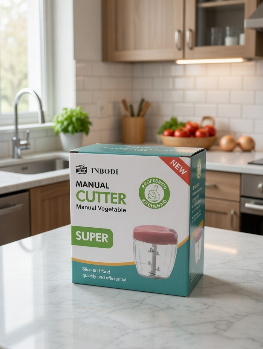 Manual Vegetable Cutter – INBODI | Hand‑Pull Food Chopper