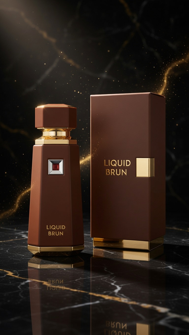 French Avenue Liquid Brun 100ML EDP for Men – Warm Spicy Vanilla Oriental Fragrance
