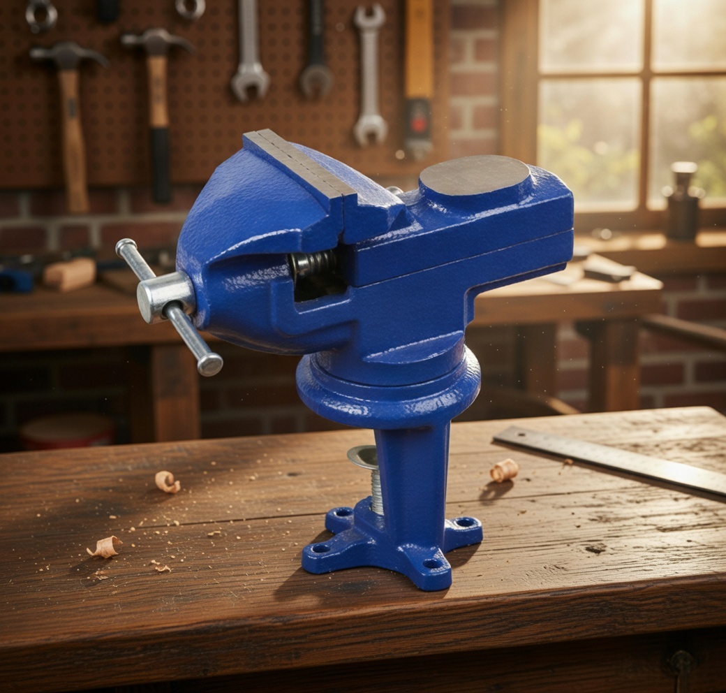 ONEX 2.5" Table Vise – Heavy‑Duty 65mm Bench Clamp | Metal Workshop Tool