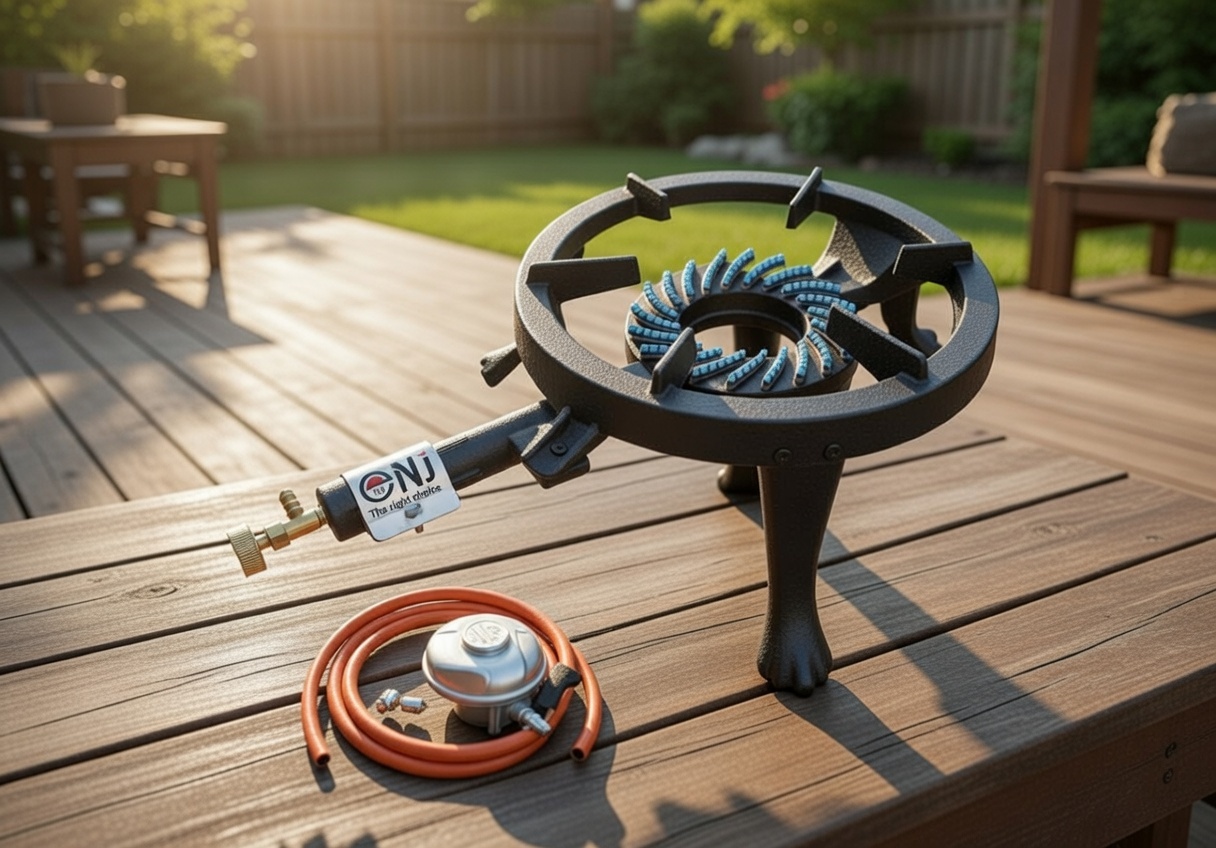 Cast Iron Gas Boiling Ring GB‑24 – 8kW Outdoor Burner