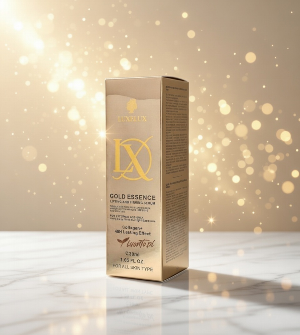 LUXELUX Gold Essence Face Serum – 30 ml