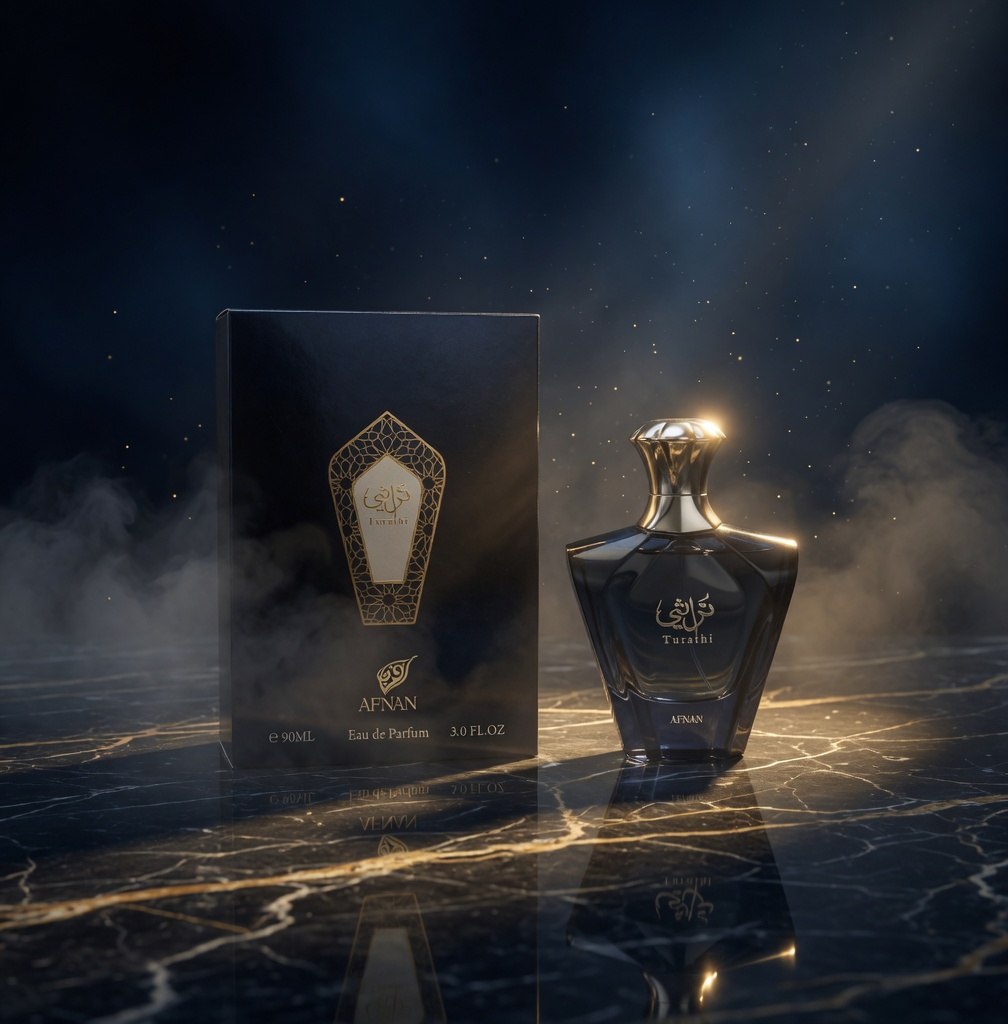 Afnan Turathi Blue Eau de Parfum for Men 100ml – Fresh Citrus & Warm Oriental Depth