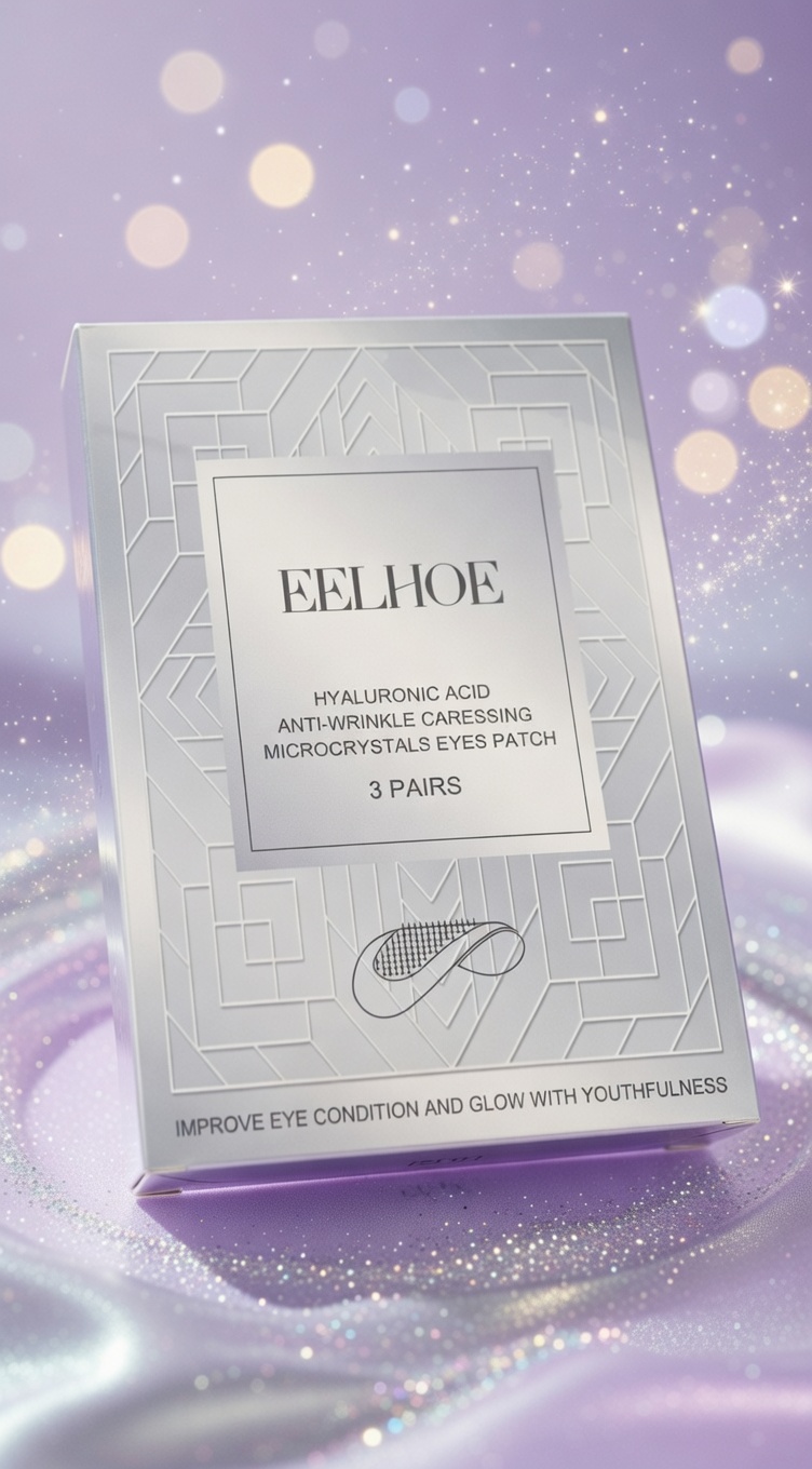 Hyaluronic Acid Eye Patches – Anti‑Wrinkle Microcrystal Treatment, 3 Pairs, Firming & Hydrating