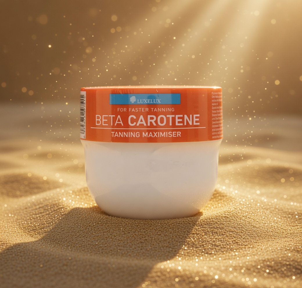 LUXELUX Beta Carotene Tanning Maximiser – Faster Golden Tan & Skin Hydration