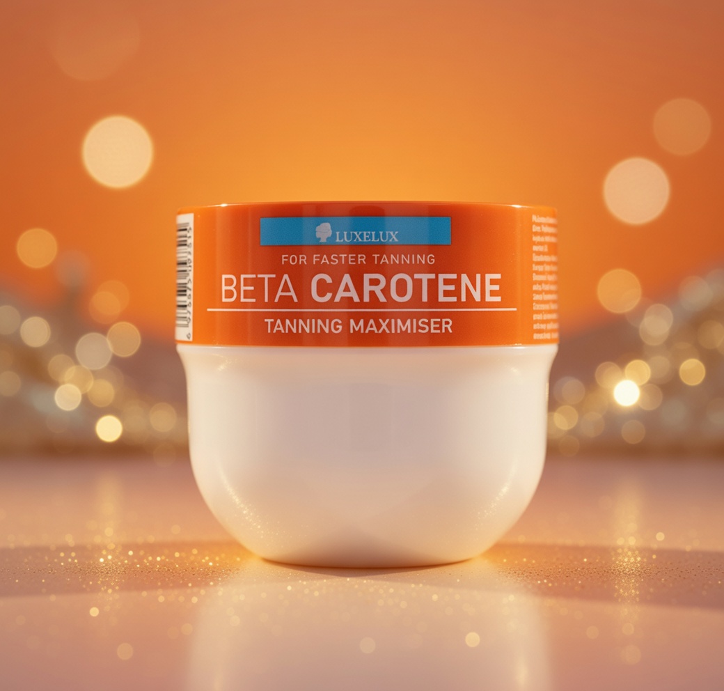 LUXELUX Beta Carotene Tanning Maximiser – Faster Golden Tan & Skin Hydration