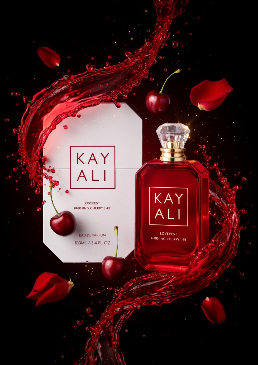 Kayali Lovefest Burning Cherry 48 EDP 100ML – Sweet Cherry Oriental Woody Perfume