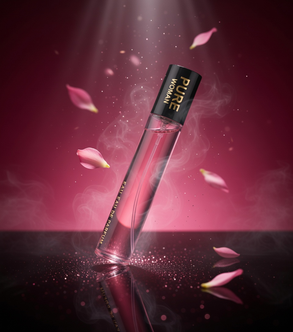 215 Pure Woman Perfume 33 ml | Sweet Vanilla & Coconut Long-Lasting Fragrance