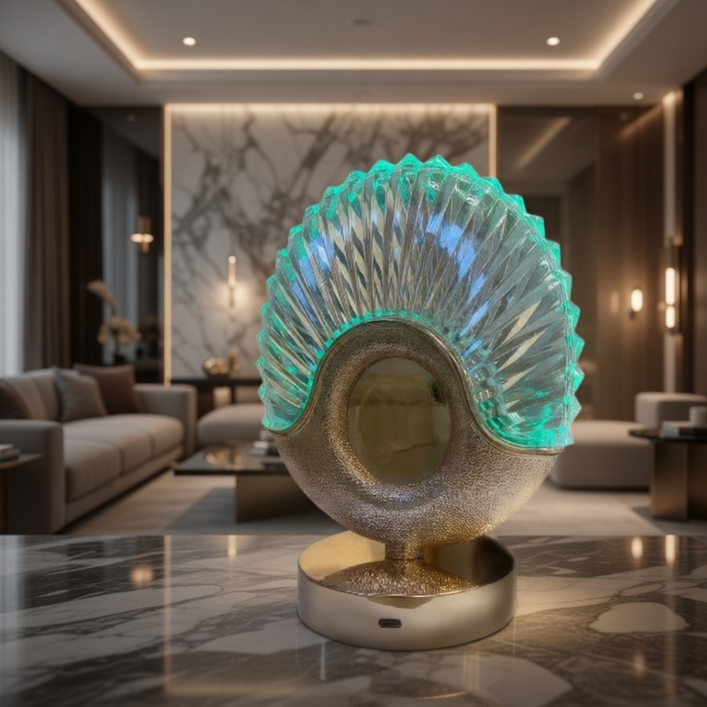Modern RGBW Shell LED Lamp