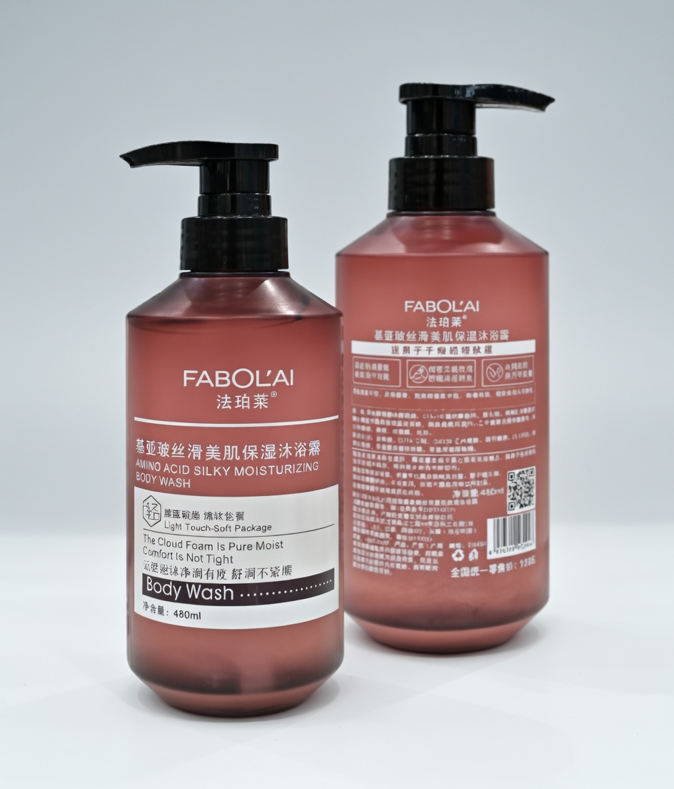 Fabol’Ai Amino Acid Shower Gel 480ml – Hydrating Body Wash