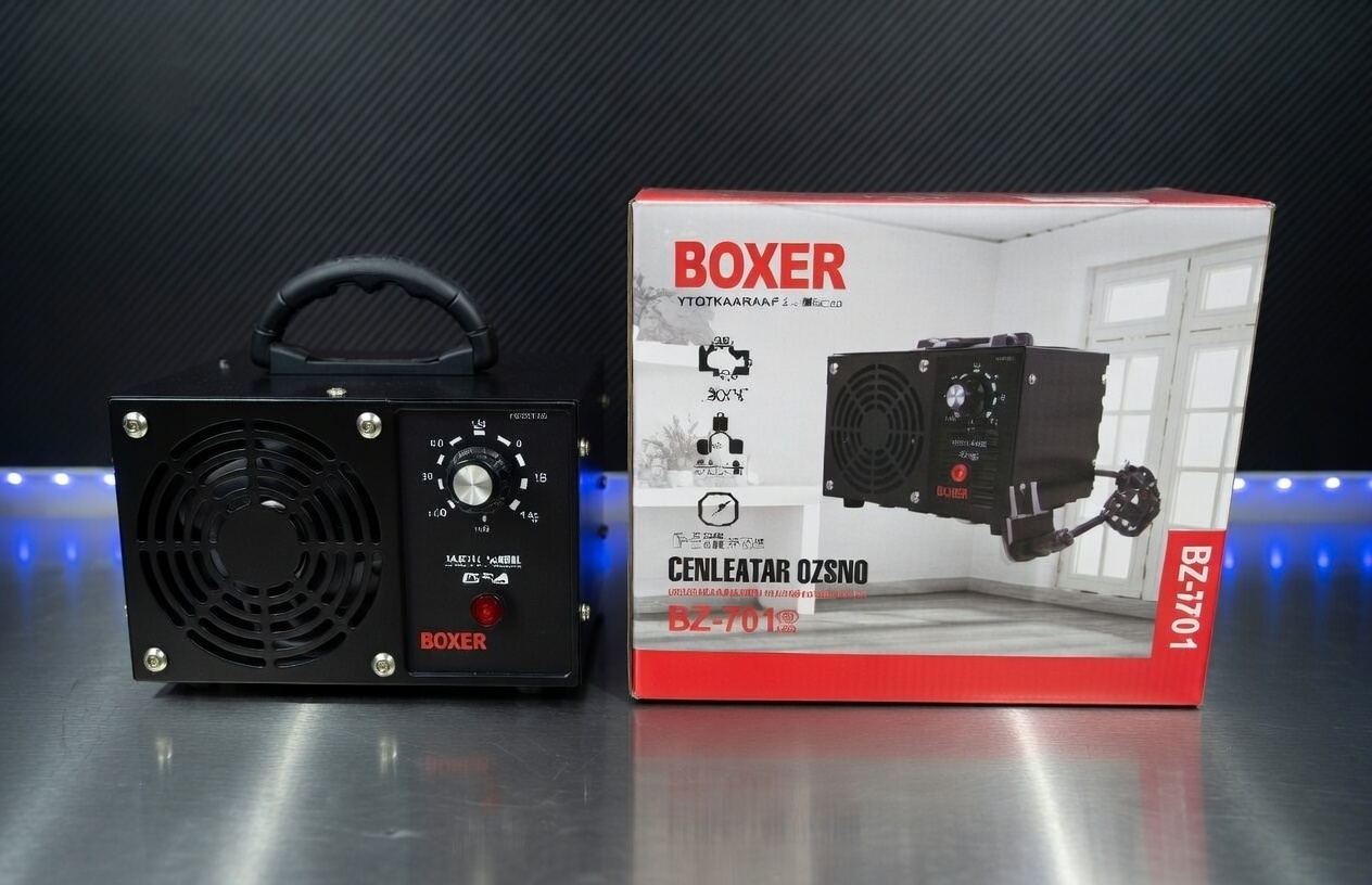 BOXER BX‑7021 Ozone Generator 70g/h – Professional Air Purifier | 185W | Timer 1–120 min