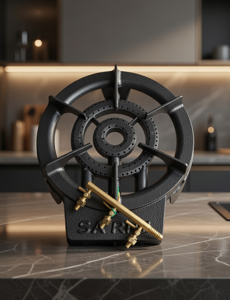 GAS STOVE CAST IRON BURNER SARRA9.8KW