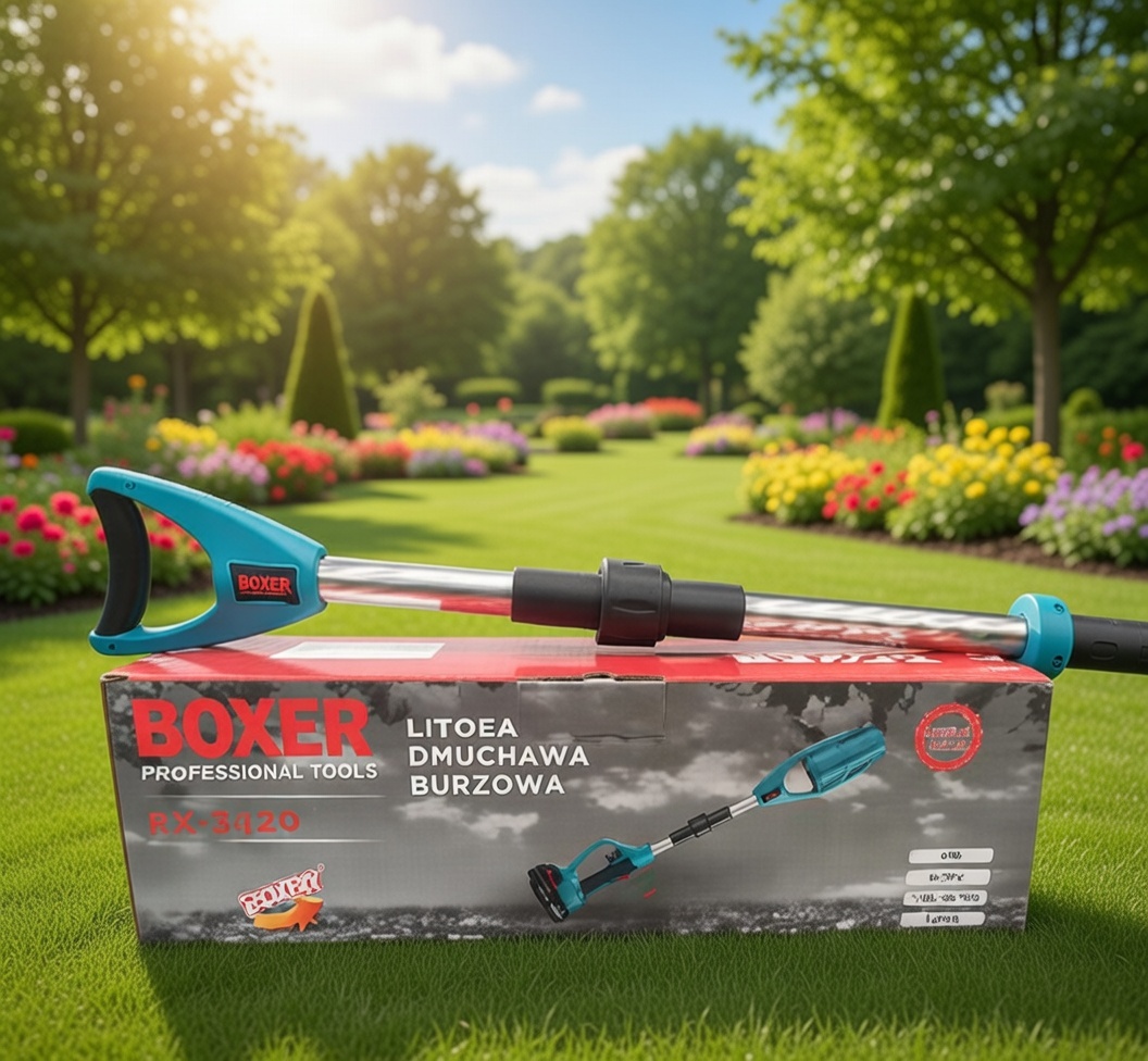 BOXER BX‑3420 Cordless Leaf Blower – 48V 800W High‑Speed Garden Cleaner with 52 m/s Airflow