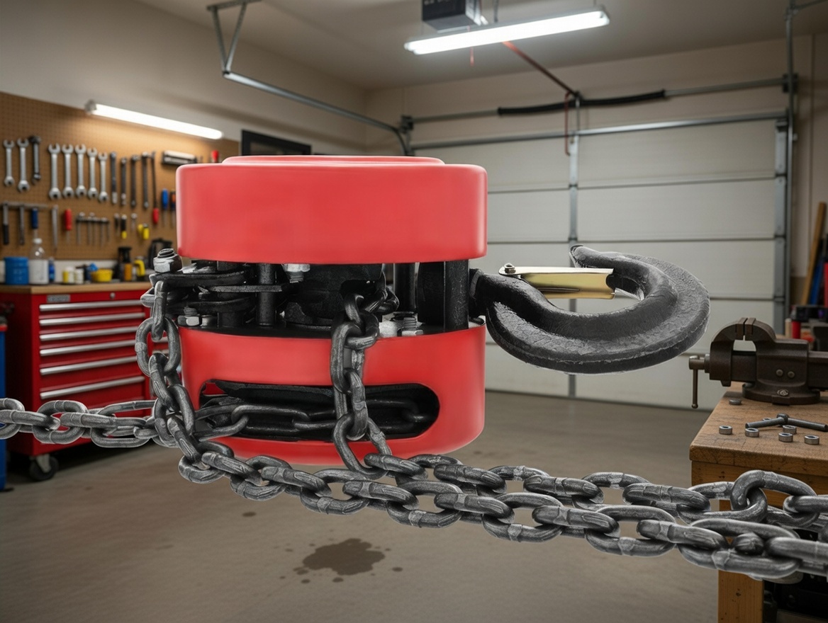 High‑Quality ONEX German Style 1TX 3M Manual Chain Hoist | 1 Ton Capacity | Heavy‑Duty Lifting Tool