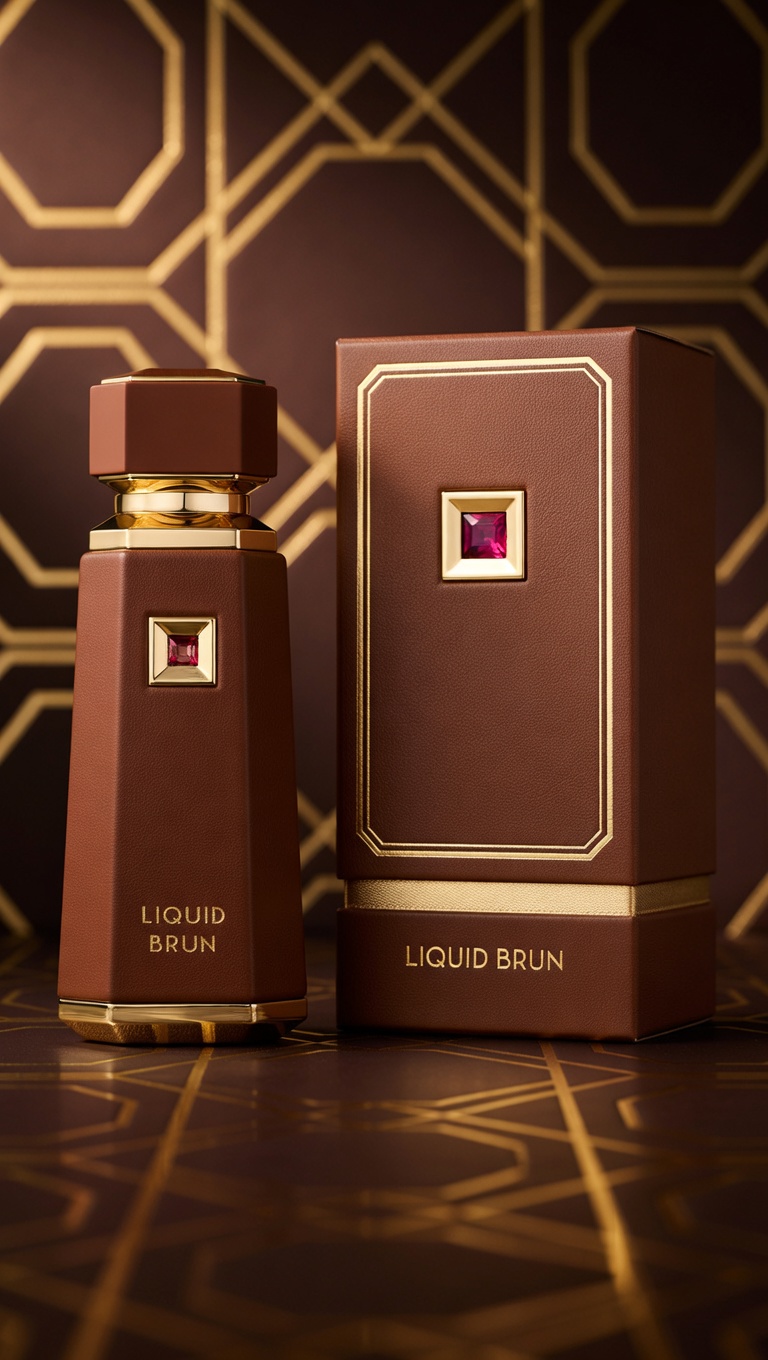 French Avenue Liquid Brun 100ML EDP for Men – Warm Spicy Vanilla Oriental Fragrance