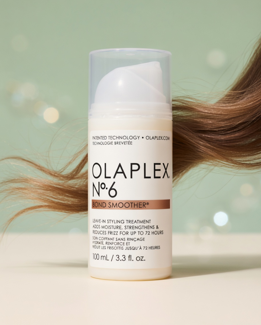 Olaplex No.6 Bond Smoother 100ml – Leave-In Styling Cream for Smooth, Frizz-Free Hair