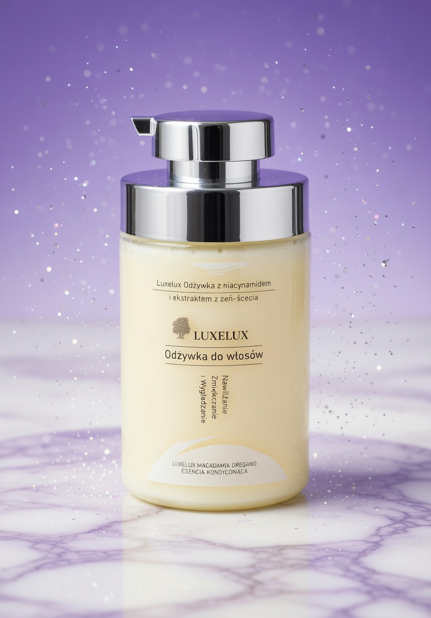 LUXELUX Hair Conditioner with Niacinamide & Ginseng 500ml – Nourish & Strengthen Hair