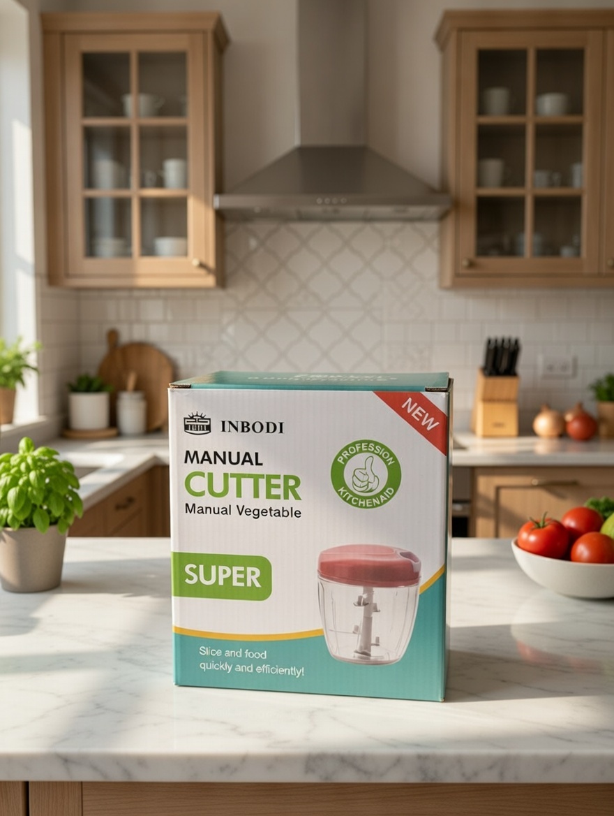 Manual Vegetable Cutter – INBODI | Hand‑Pull Food Chopper