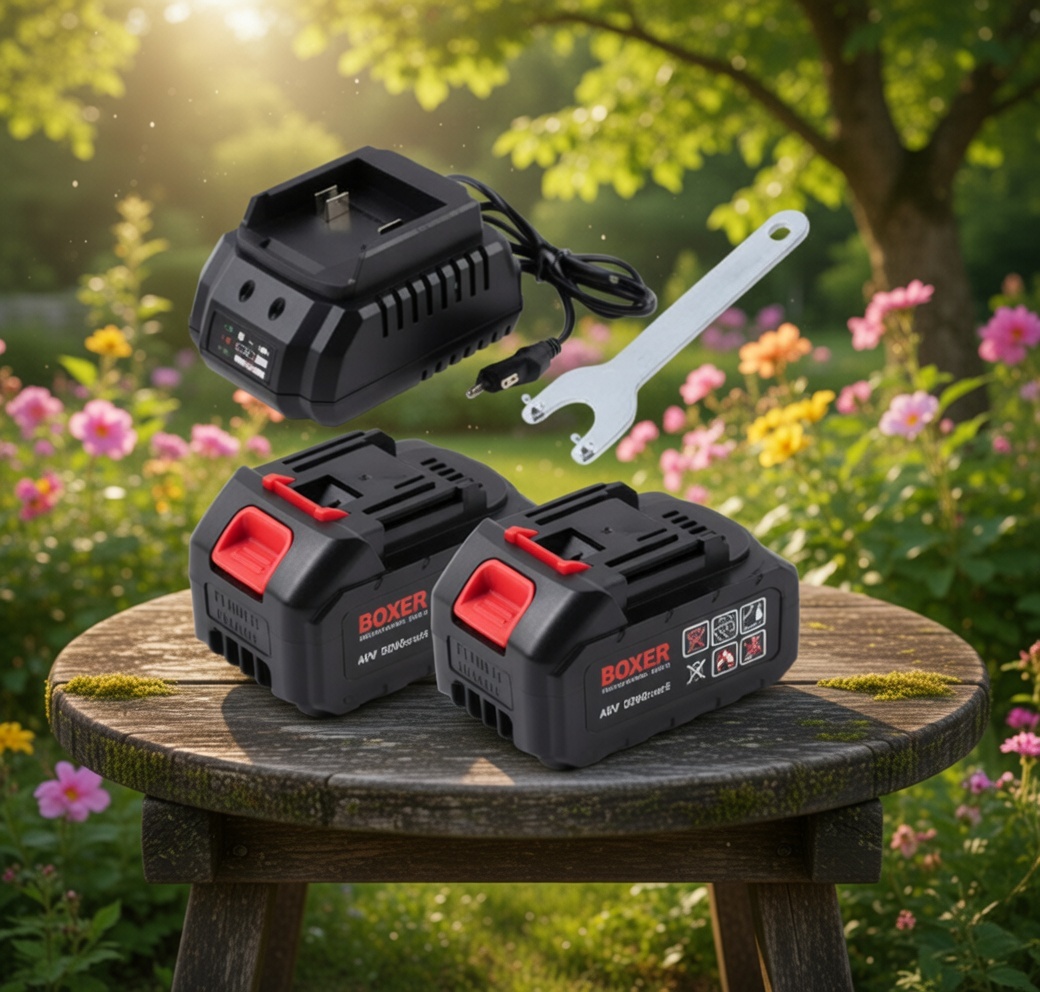 BOXER SR‑007 Cordless Angle Grinder 48V – 10,000 RPM | 125mm | Professional Power Tool