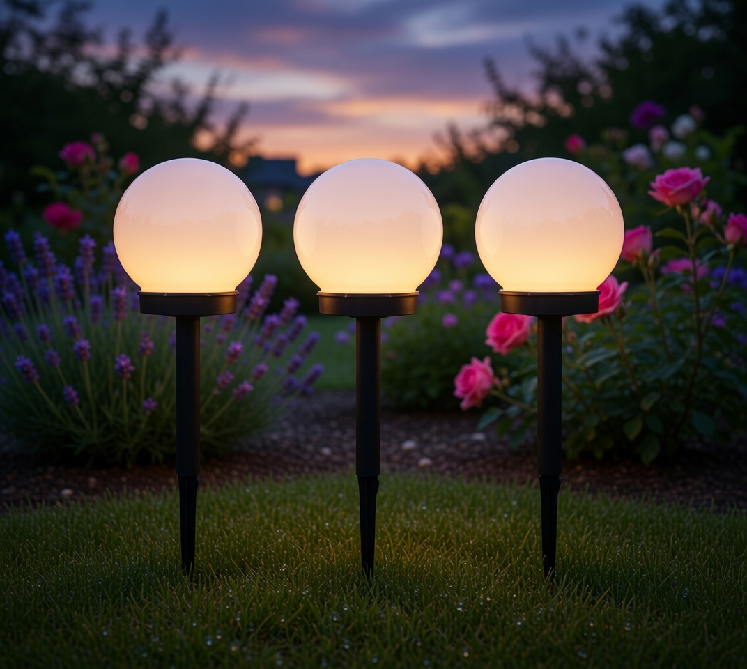 Tobago Solar LED Garden Path Lights – Outdoor Pathway Lighting