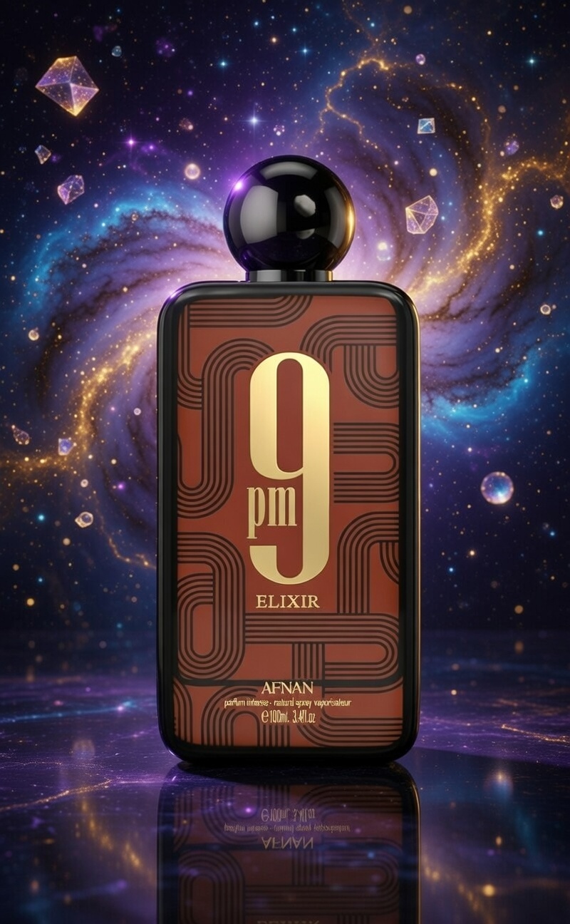 Afnan 9 PM Elixir 100ml – Luxury Unisex Perfume with Warm Spicy & Sweet Notes