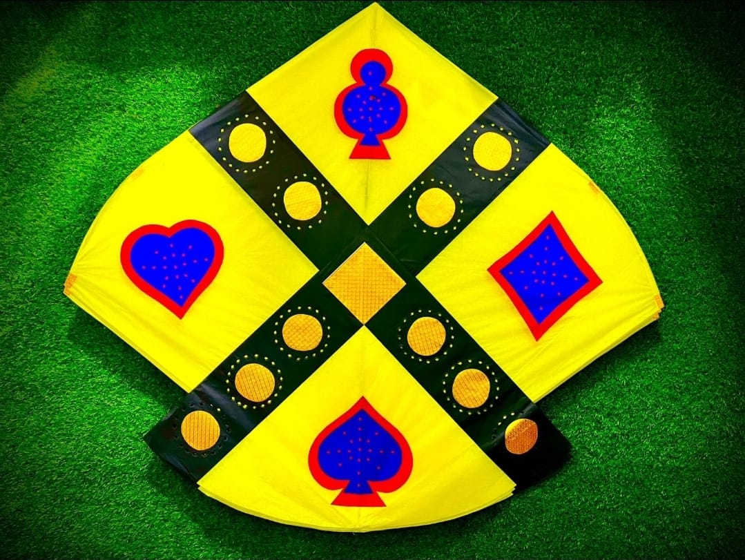 Colorful Playing Card Kite (2.5 TAWA)