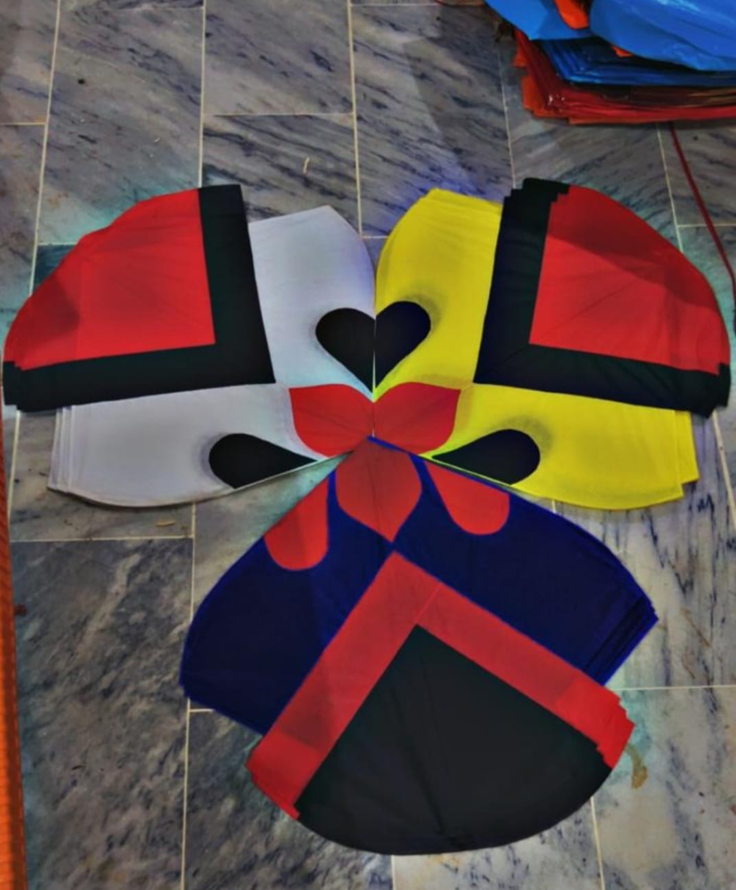 Colorful Delta Kites