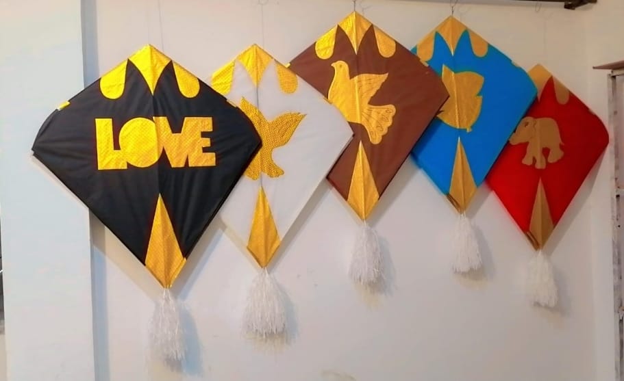 Vibrant Decorative Kites Set