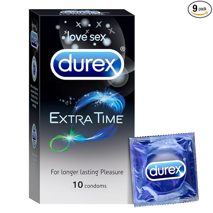 Durex Extra Time Condoms-10 Count