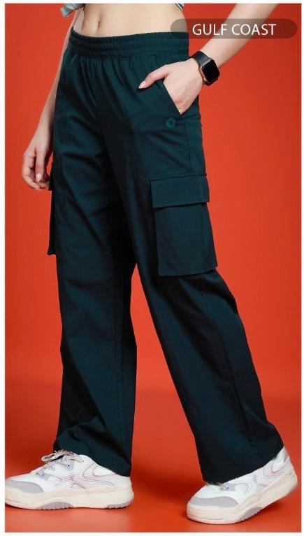 Weactive Women Solid Baggy Cargos