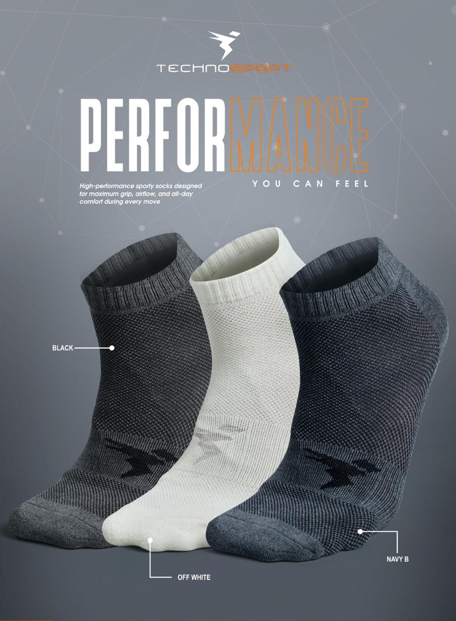 Technosport Calf Length Socks