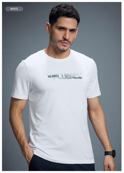 Technosport Printed Sports Crewnecks