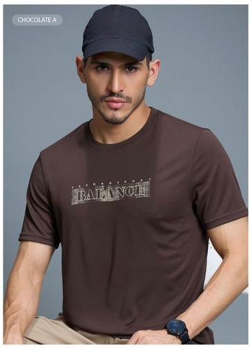 Technosport Printed Sports Crewnecks