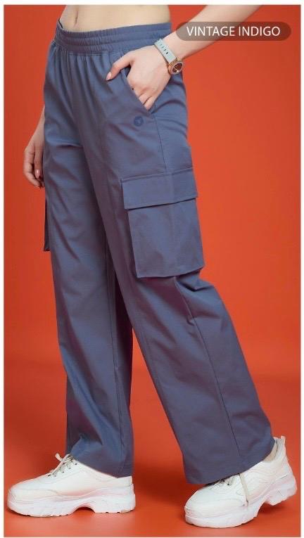 Weactive Women Solid Baggy Cargos