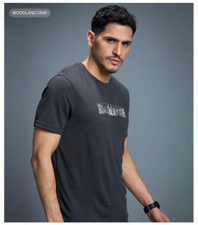 Technosport Printed Sports Crewnecks