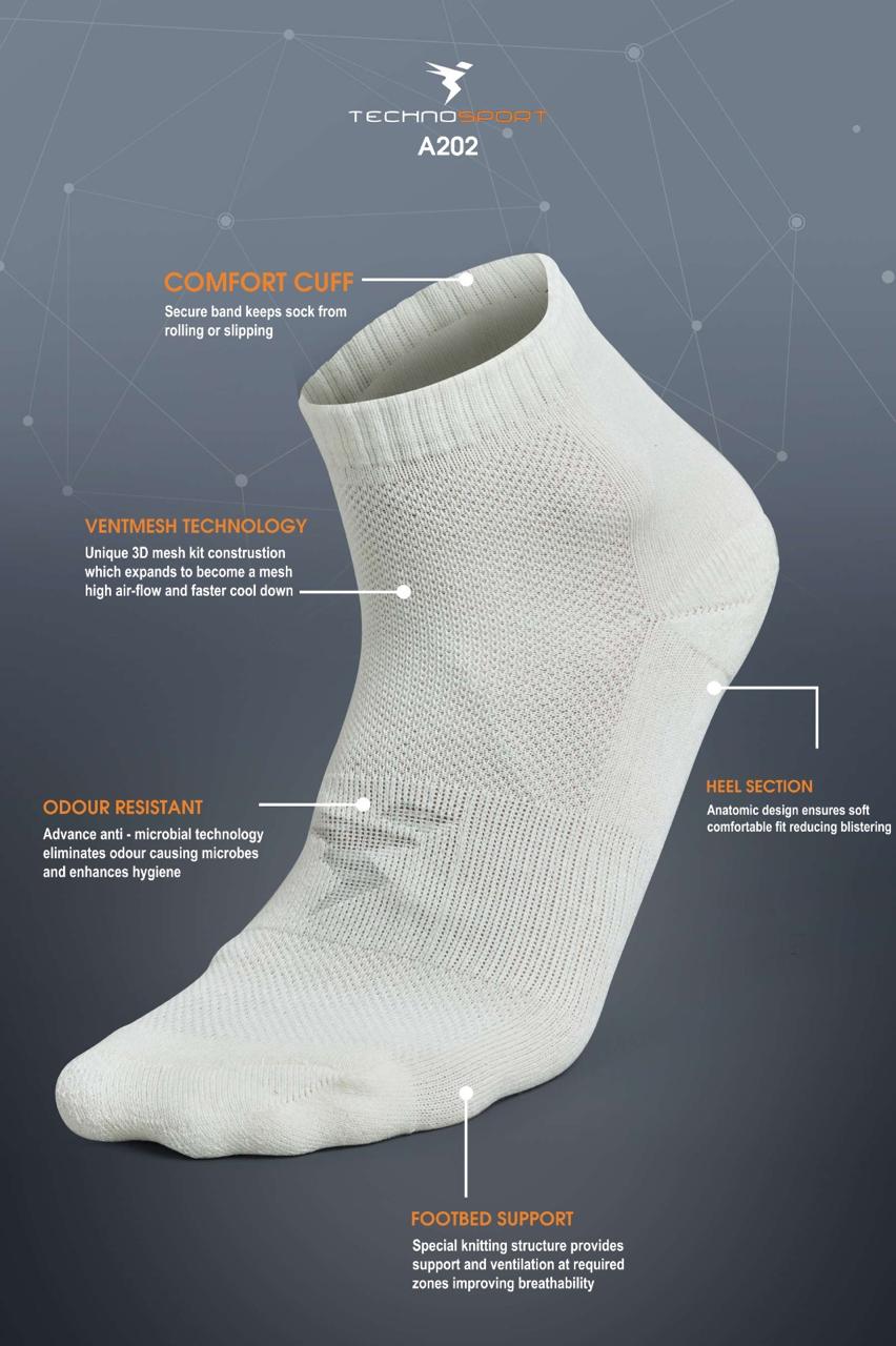 Technosport Calf Length Socks
