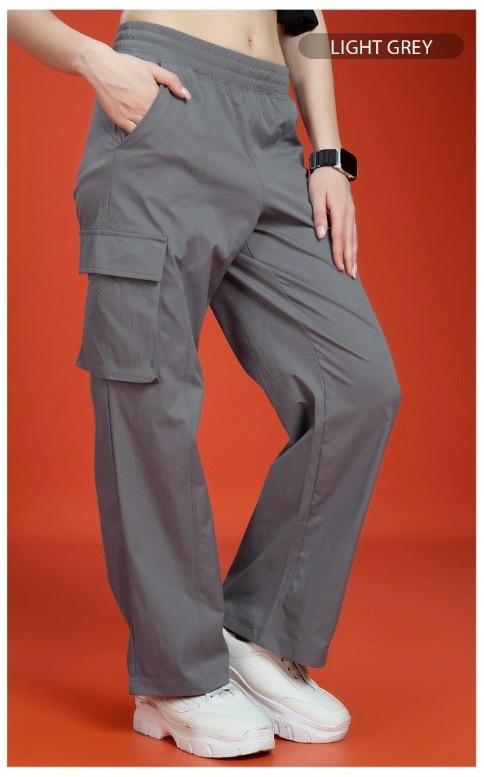 Weactive Women Solid Baggy Cargos