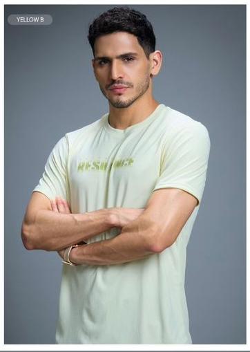 Technosport Printed Sports Crewnecks