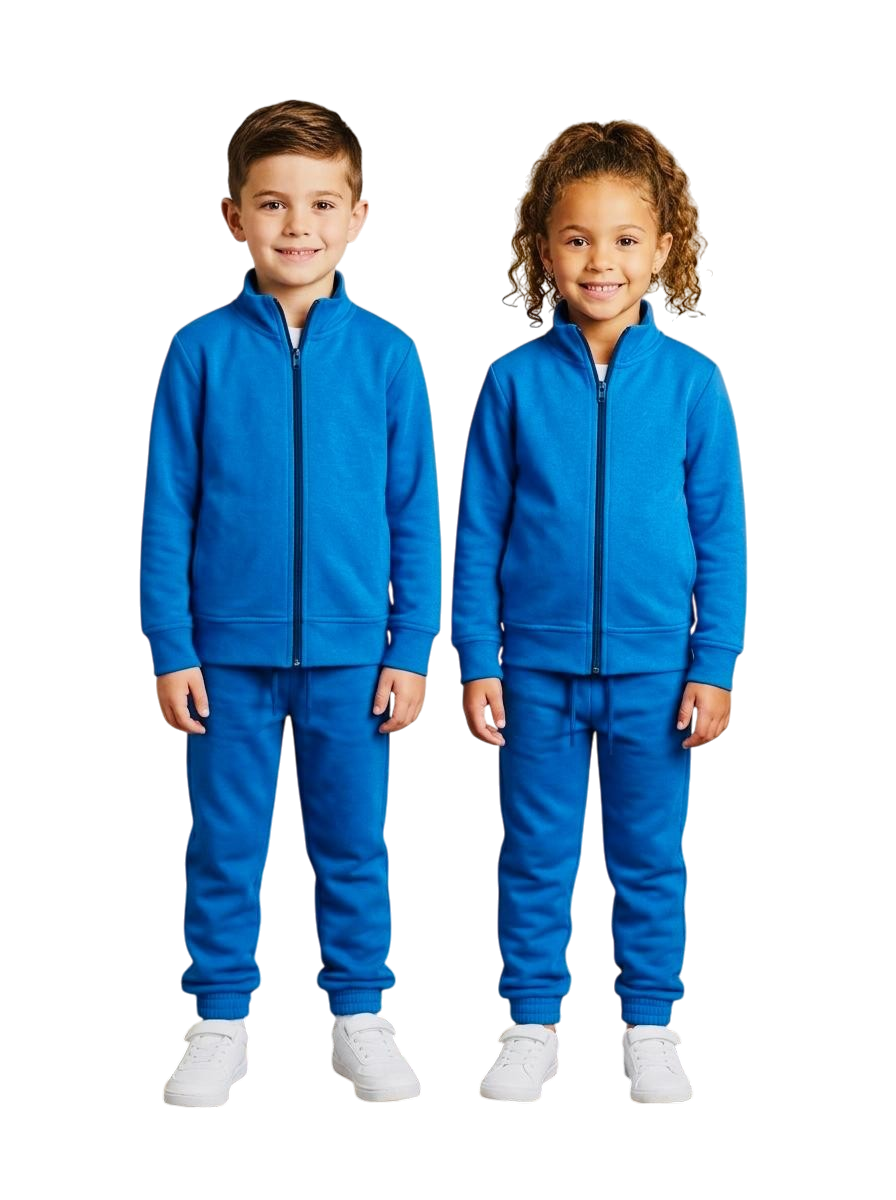Kids Blue Tracksuit Set
